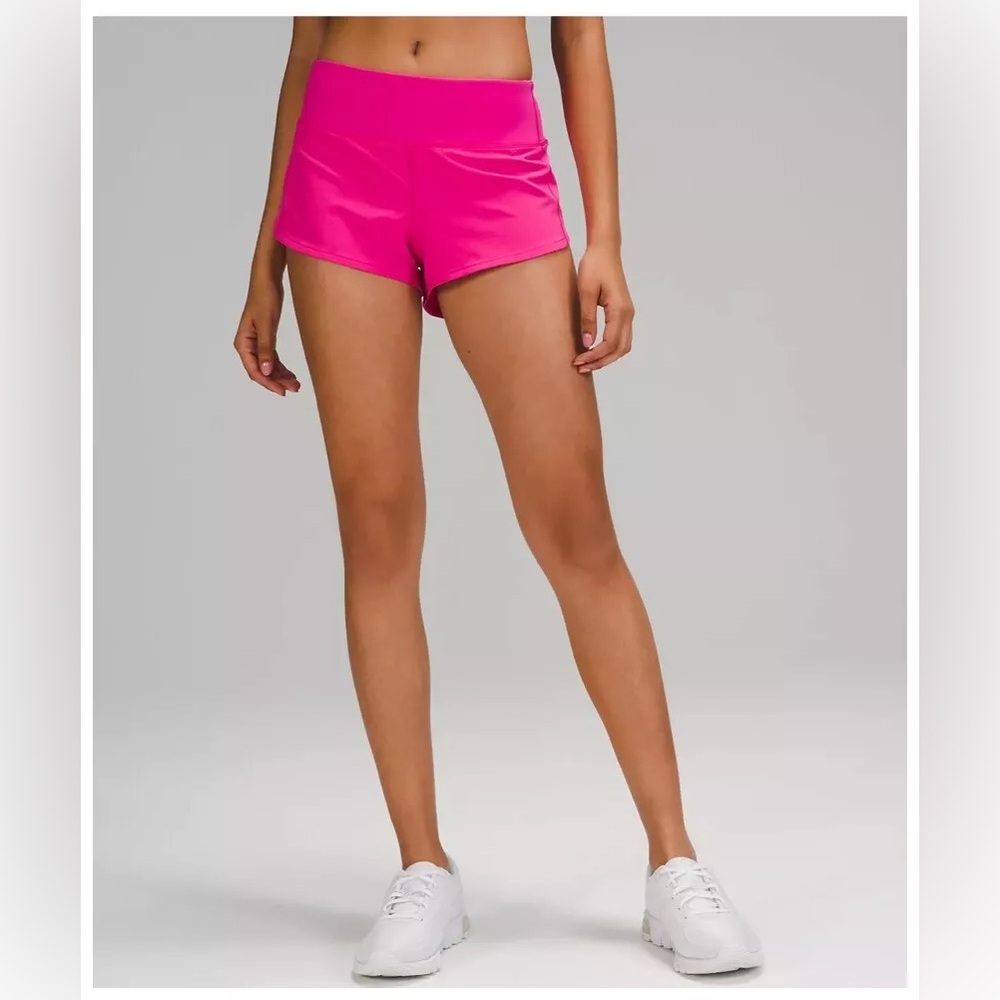 Lululemon Speed Up LR Short 2.5” - Sonic Pink - Size 2
